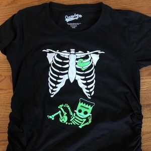 Gender Neutral Halloween Maternity shirt